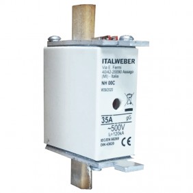 Messersicherung Italweber NH 00C Standardkurve...