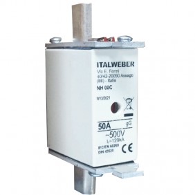 Messersicherung Italweber NH 00C Standardkurve...