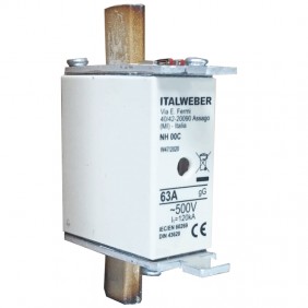 Messersicherung Italweber NH 00C Standardkurve...