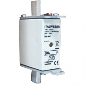 Messersicherung Italweber NH 00C Standardkurve...