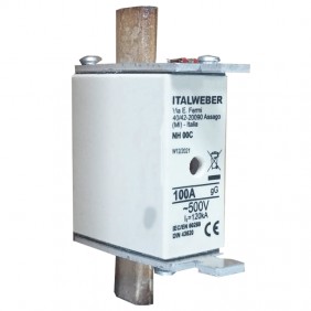 Messersicherung Italweber NH 00C Standardkurve...