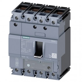 Siemens 3VA11 80A 4-pole 25KA moulded case...