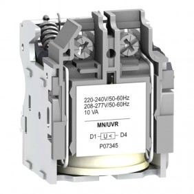 Schneider MN minimum voltage release for...