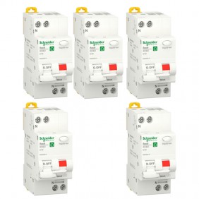 Kit de interruptores diferenciales Schneider...