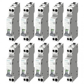 Siemens 16A 1P+N 4,5KA Circuit breaker kit...