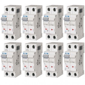 Kit de disyuntores termomagnéticos Eaton 16A...