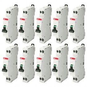 Abb circuit breaker kit 1 module 1P+N 4,5KA 6A...