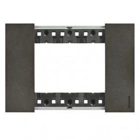 Bticino Living Now plate 3 modules colour space...