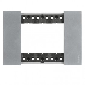 Bticino Living Now Plate 3 Modules color Moon...