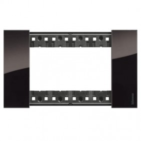 Bticino Platte Living Now 4 Module Farbe: Nacht...