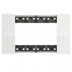 Bticino Living Now Plate 4 Modules color Pixels...