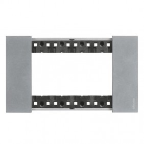 Bticino Living Now Plate 4 Modules color Moon...