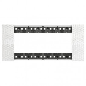 Bticino Living Now Plate 6 Modules color Pixels...