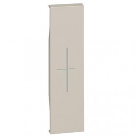 Cover Bticino Living Now con serigrafia simbolo...