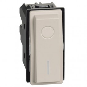 ticino Living Now Bipolar switch B2P 16A sand...