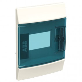 Tableau d'encastrement ABB 4 modules IP41 porte...