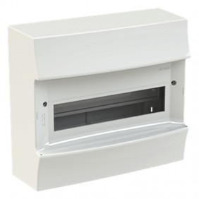 Tableau mural ABB 12 modules IP41 sans porte...