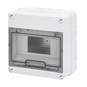 Centralita de exterior Gewiss 8 módulos IP55...