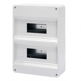 Cuadro eléctrico protegido Gewiss 24+2 módulos...