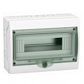 Tableau mural Schneider 12 modules IP65 Porte...