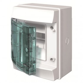 Abb-Schaltschrank wandmontiert grau 4 Module...