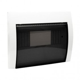 Ave 8 módulos tapa con puerta ahumada blanco...