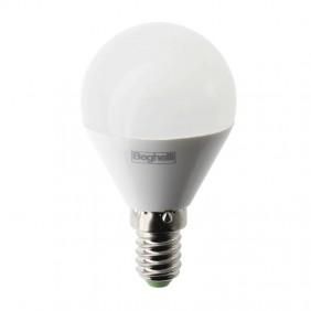 Bulb Beghelli Sfera LED E14 5W 3000K warm light...