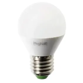 Bulb Beghelli Sfera LED E27 5W 3000K warm light...