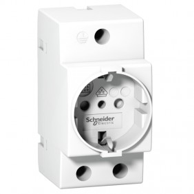 Toma Schneider schuko 2X16A 250V 3 módulos...