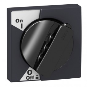 Pomo giratorio negro Schneider para IC60 A9A27005