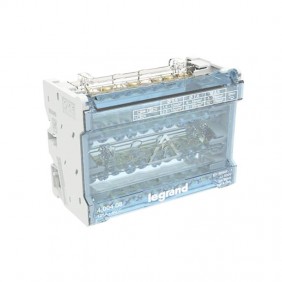 Bornier modulaire 4 pôles Bticino 125A 11 trous...