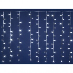 Wimex 144 LED Curtain Lights white with Flash...
