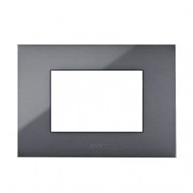 La placa Ave YOUNG44 color ceniza 3 lugares...