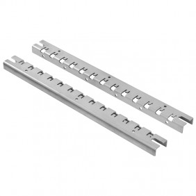 Pair of Gewiss uprights for switchboards...