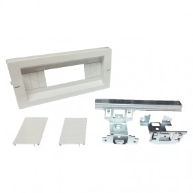 Gewiss 12-module windowed din panel GW46420F