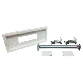 Gewiss 18-module windowed din panel GW46421F