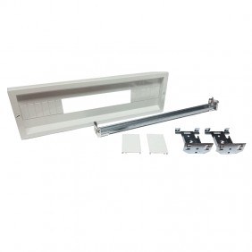 Gewiss 24-module windowed din panel GW46422F