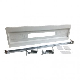 Panel din con ventana de 36 módulos Gewiss...