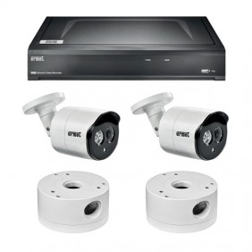 Urmet IP Video Surveillance Kit 5M avec NVR 4...