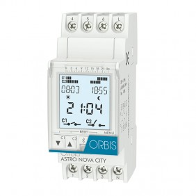 Interrupteur Orbis ASTRO NOVA 2 modules DIN...
