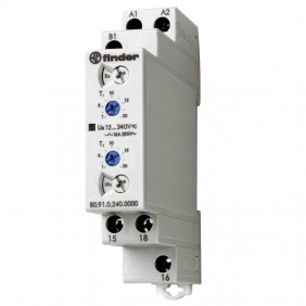 Relay timer Finder modular Intermittent 12...