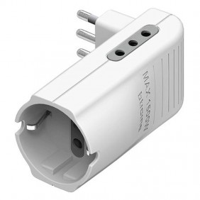 Bticino Corner adapter 2 10A sockets 1 German...