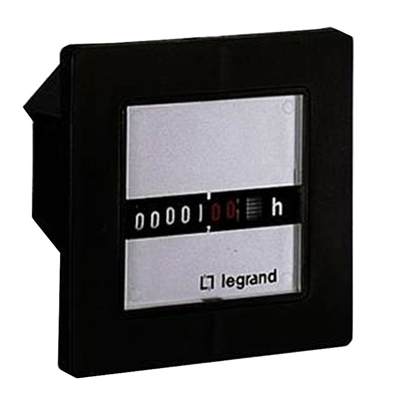 Hour meter Legrand AlphaRex 50HZ 24V 48X48 649950