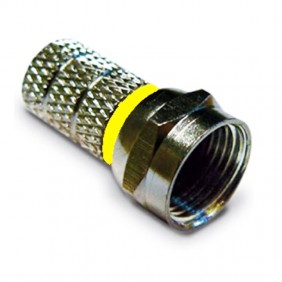 Conector de cable de televisión por satélite y...