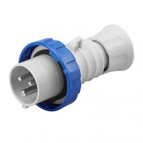 Spina mobile Gewiss 2P+T 32A IP67 blu 220V...