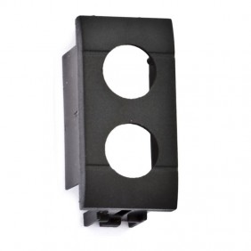 Adaptateur Fracarro noir à deux trous pour...