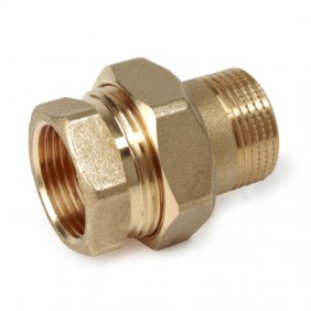 Raccord Giacomini droit trois pièces filetées...