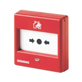 Siemens FDM365-RP complete fire alarm button
