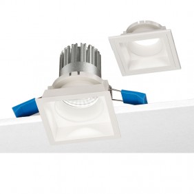 Spot encastré carré LED Nobile 8.5W 3000K...