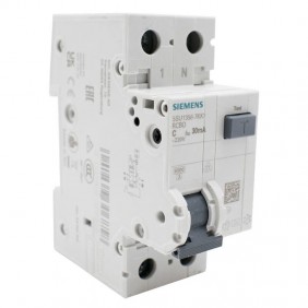Siemens 32A 6KA 1P+N 30MA...